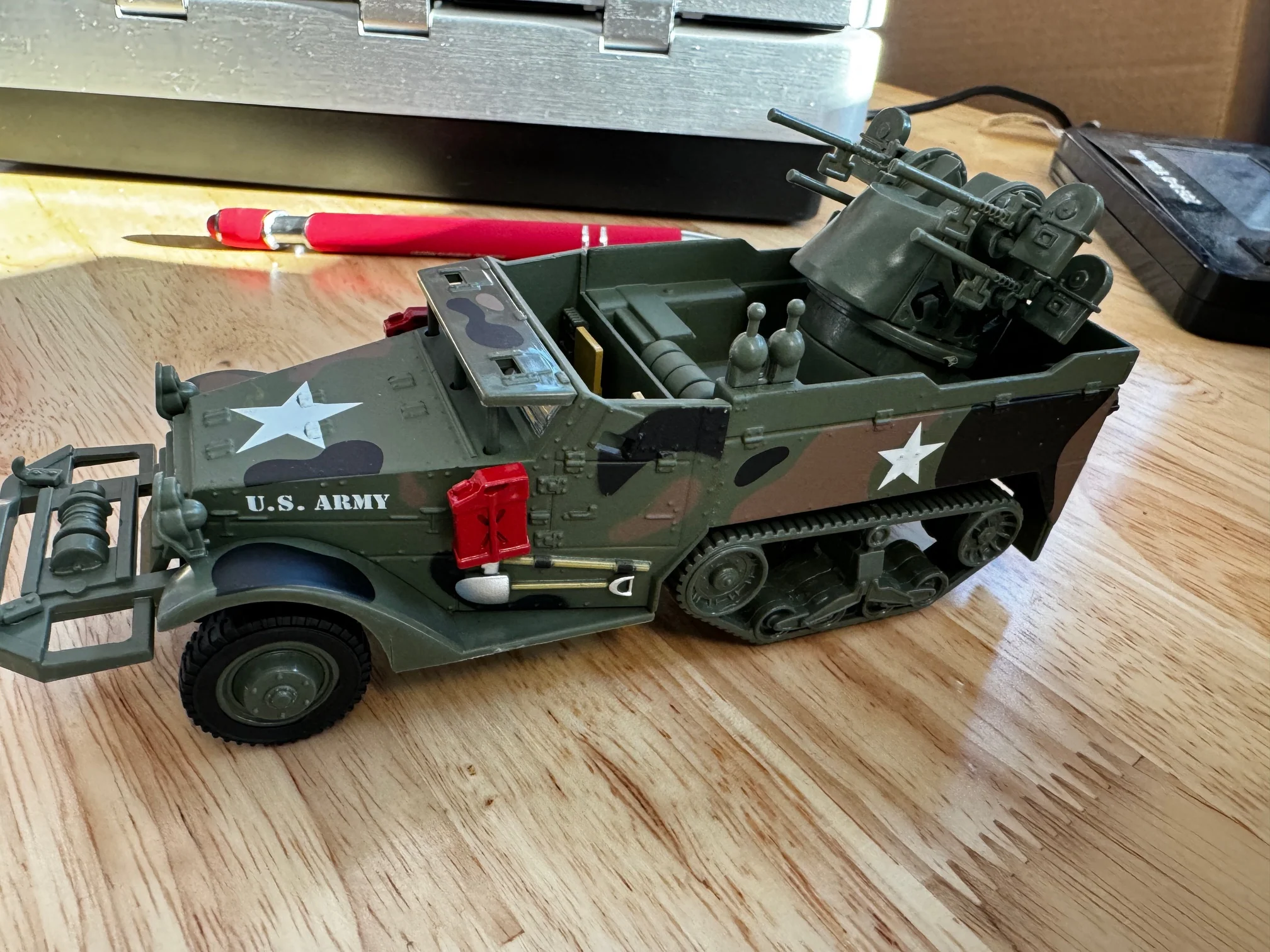 Half Track "U.S. Army" 1/48 Diecast Car - Image 5