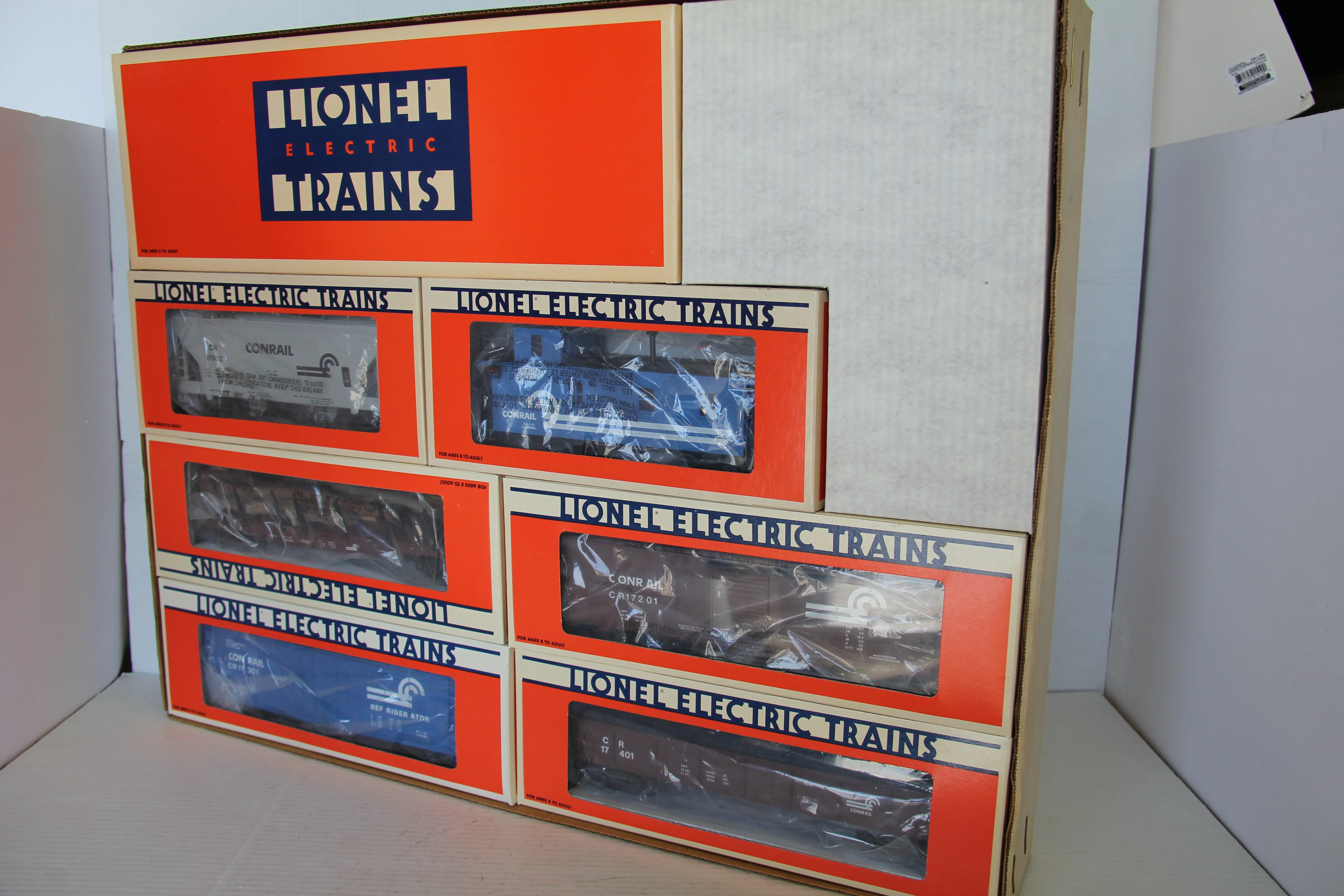 1987 Limited Conrail Lionel 6-11700 O Gauge Limited Edition Conrail Diesel Train Set-Second hand-M7557 - Image 4