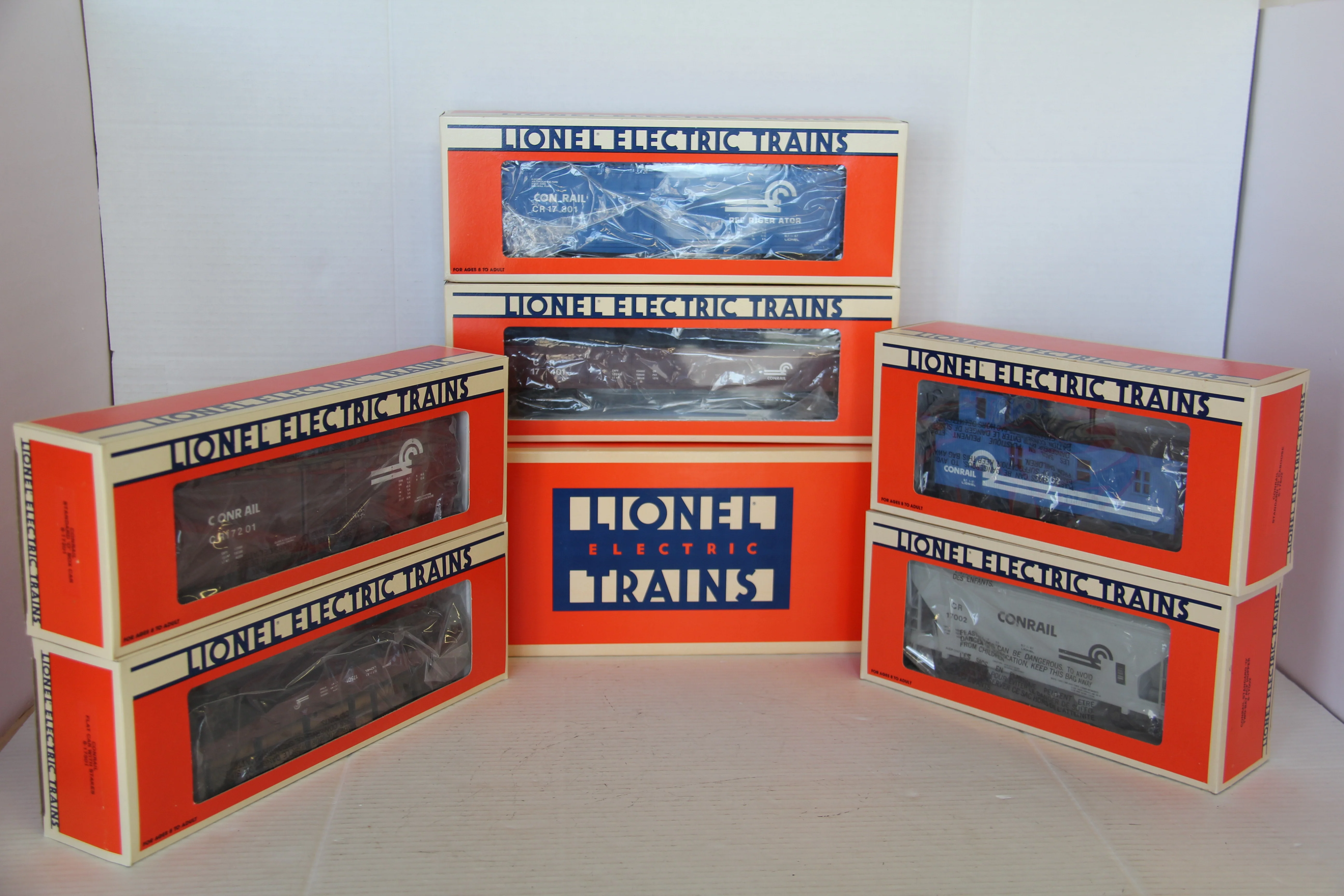 1987 Limited Conrail Lionel 6-11700 O Gauge Limited Edition Conrail Diesel Train Set-Second hand-M7557 - Image 5