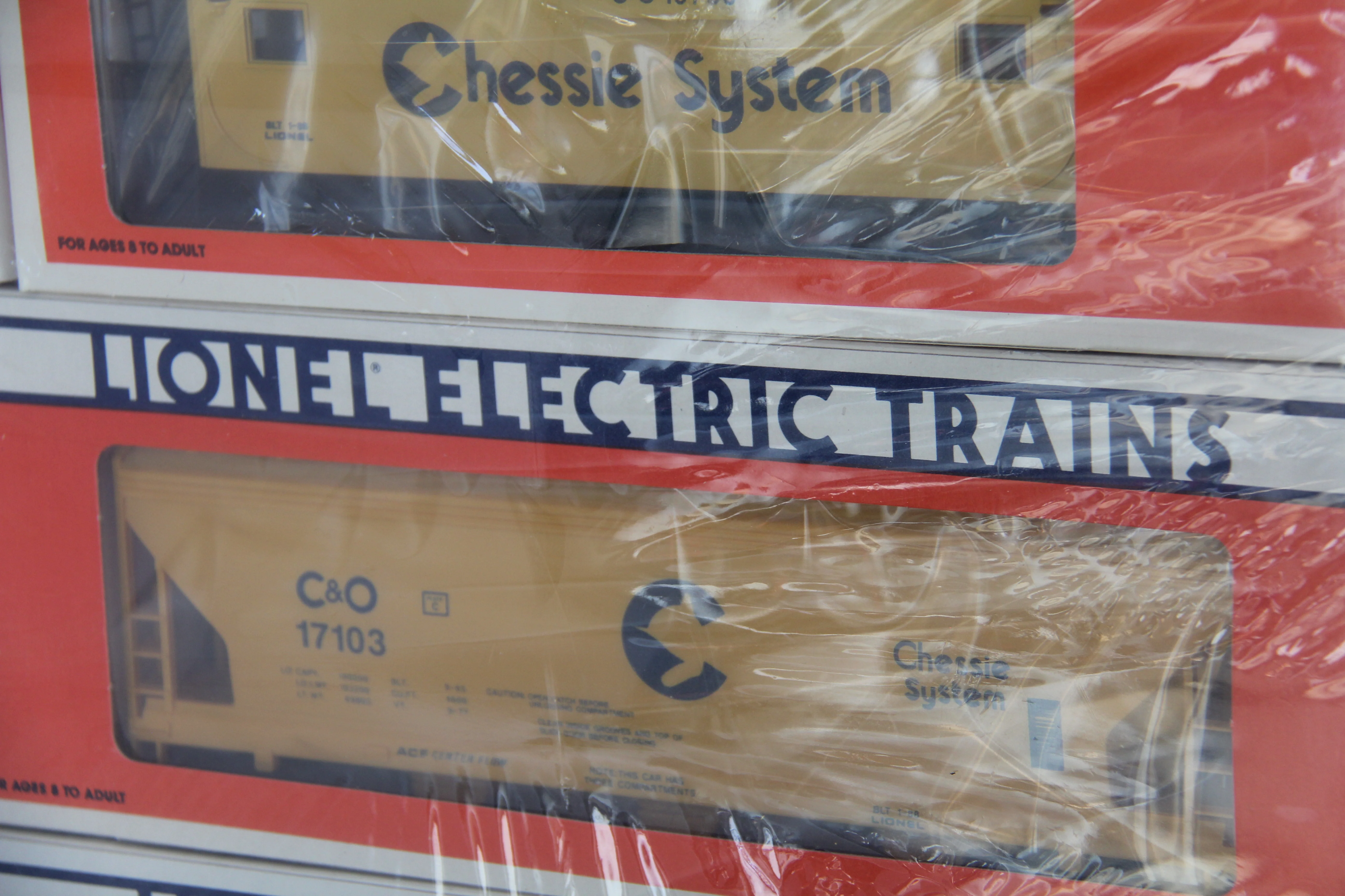 1988 Limited Lionel 6-11705 Chessie System Diesel Freight Train Set SEALED-Second hand-M7555 - Image 7