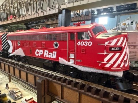 MTH 20-21995-4 - F-7 A Unit Diesel Engine "CP Rail" #4033 w/ PS3 (Non-Powered) - Image 2