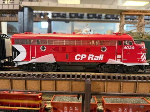 MTH 20-21995-4 - F-7 A Unit Diesel Engine "CP Rail" #4033 w/ PS3 (Non-Powered) - Image 4