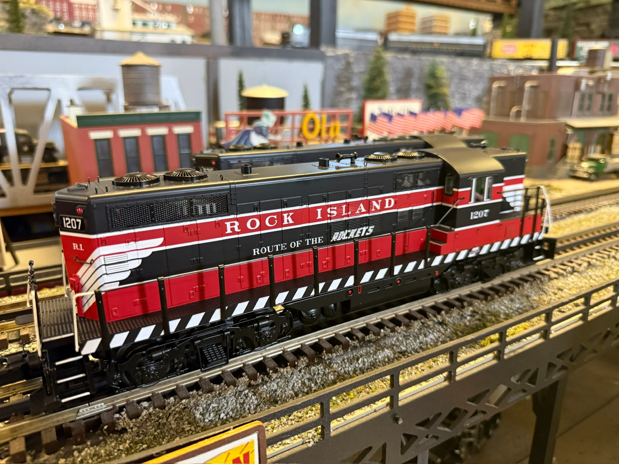 MTH 20-29046-1 - GP-7 Diesel Engine "Rock Island" #1207 w/ PS3 - Image 5