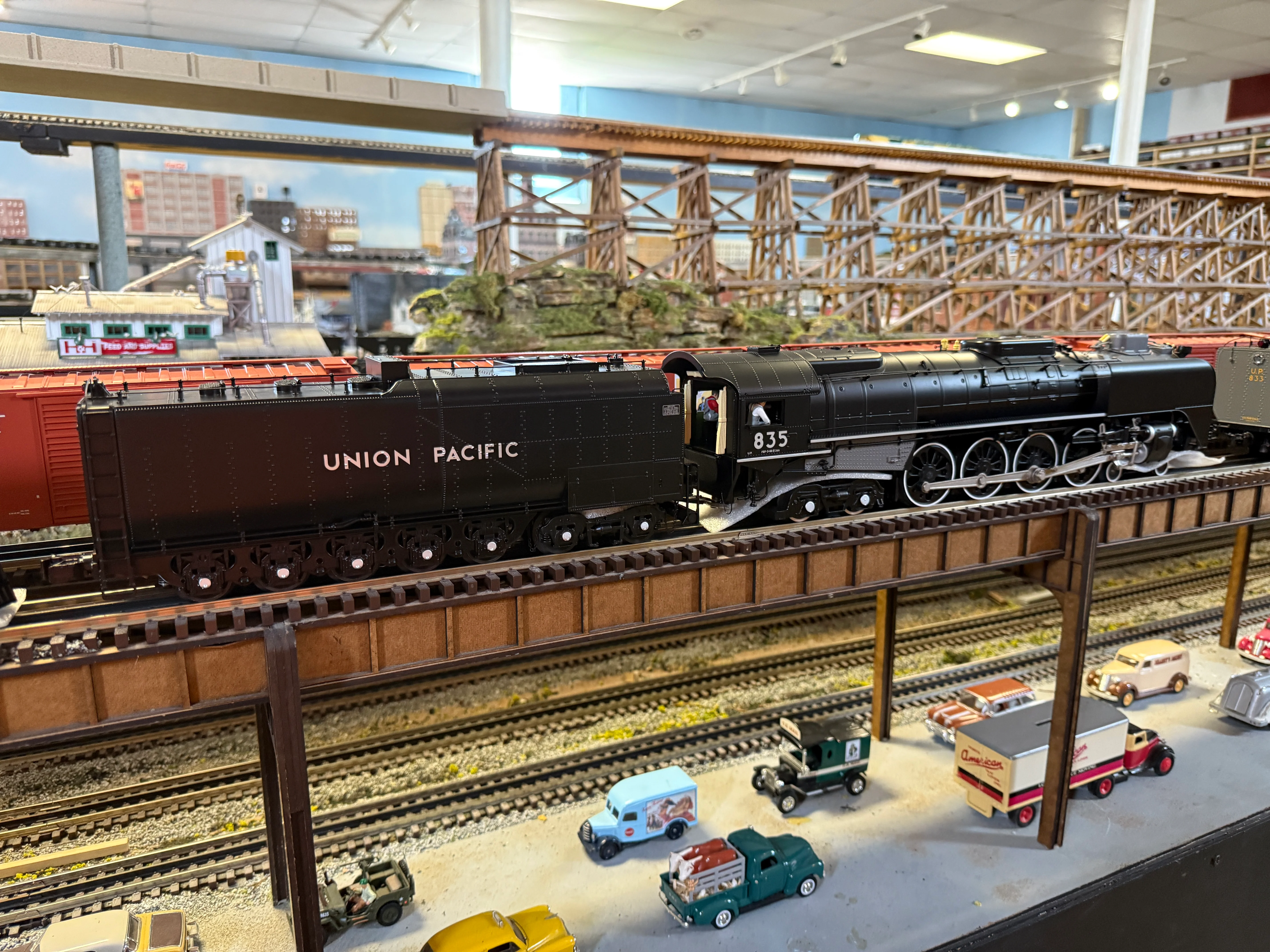 MTH 20-3960-1 - FEF 4-8-4 Northern Steam Engine "Union Pacific" #835 w/ PS3 (Black) - Image 5