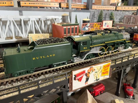 MTH 20-3978-1 - 4-6-2 USRA Heavy Pacific Steam Engine "Rutland" #83 w/ PS3 - Image 6
