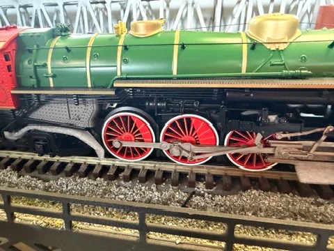MTH 20-3979-1 - 4-6-2 USRA Heavy Pacific Steam Engine "Christmas" #25 w/ PS3 - Image 5