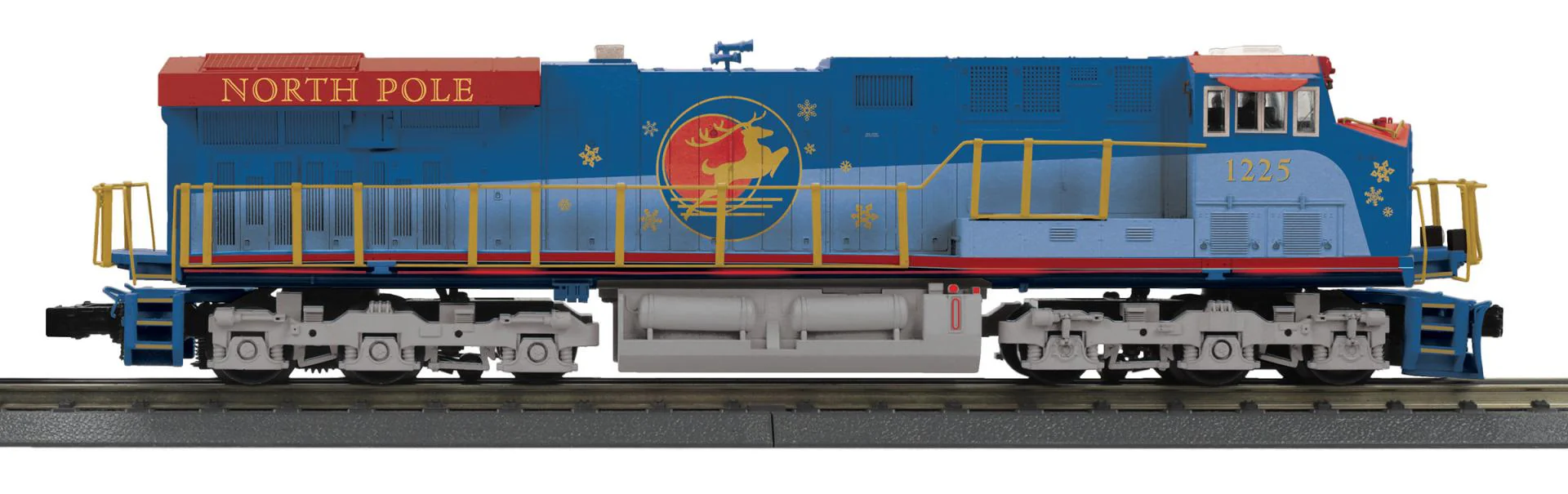 MTH 30-21327-1 - ES44AC Imperial Diesel Engine "North Pole" #1225 w/ PS3 - Image 6