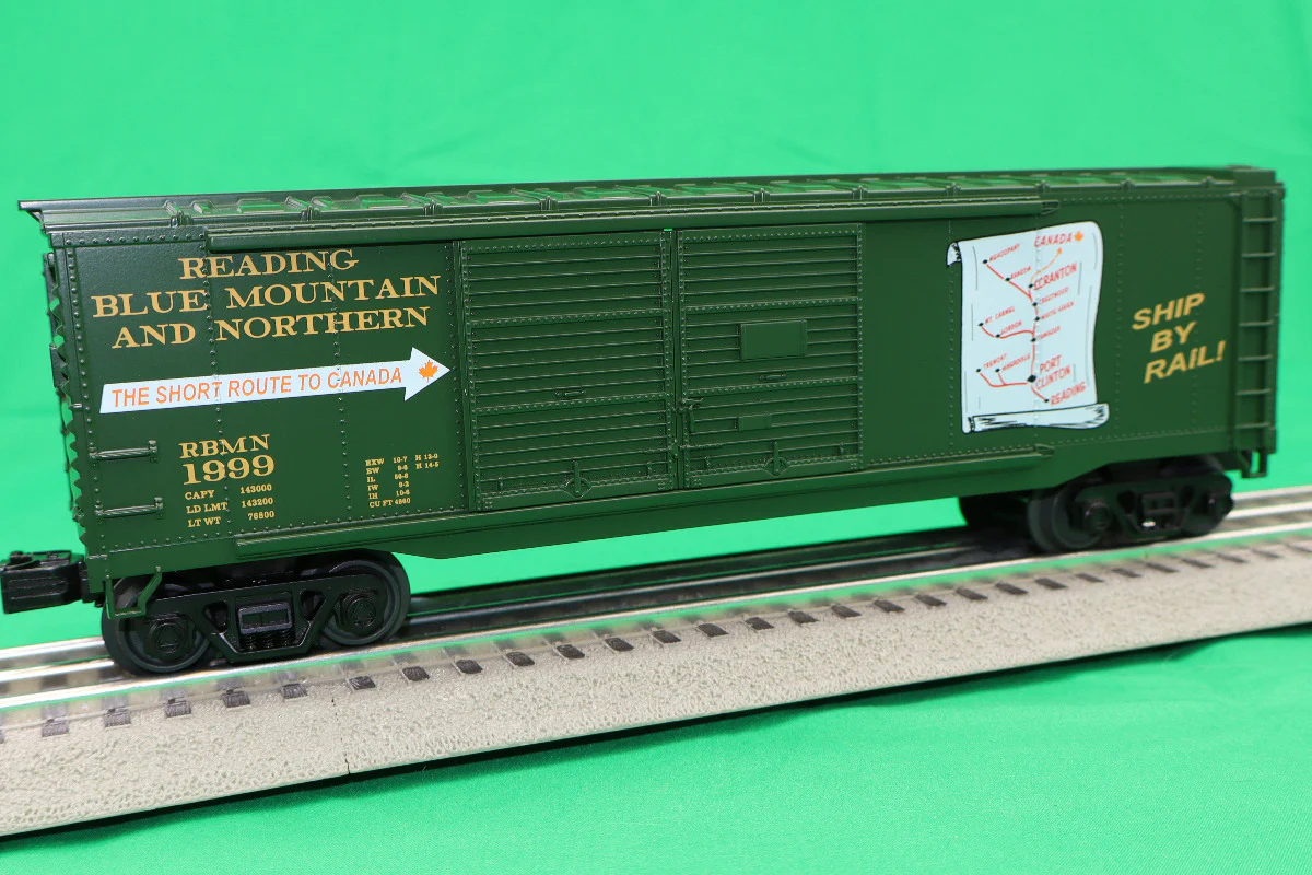 MTH 30-71228 - 40’ Double Door Box Car "Reading Blue Mountain & Northern" #1999
