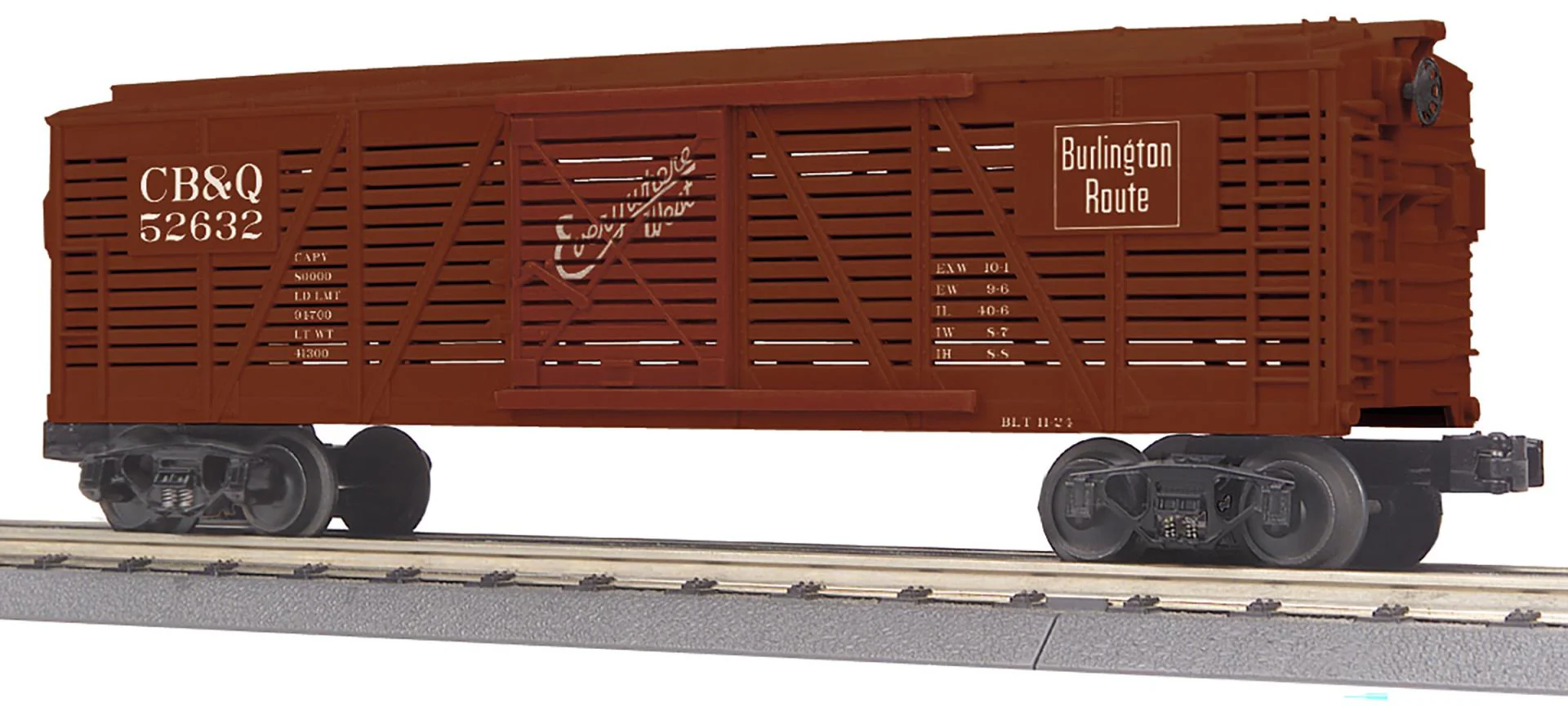 MTH 30-71278 - Stock Car "Burlington" #52632