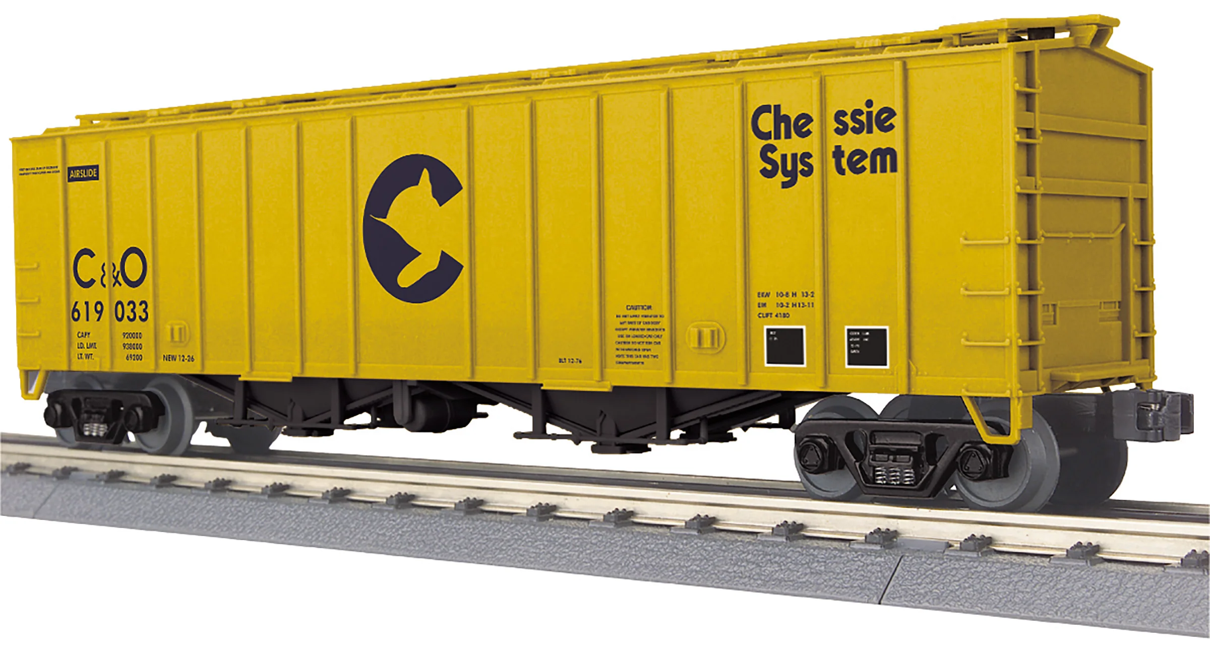 MTH 30-75728 - Airslide Hopper Car "Chessie" - Image 4