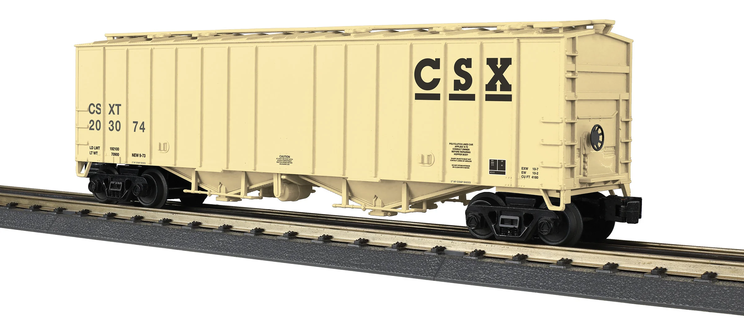 MTH 30-75768 - Airslide Hopper Car "CSX" #203074 - Image 3