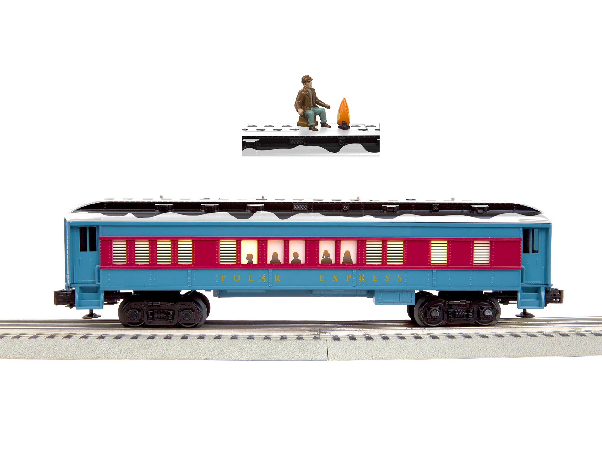 Lionel 6-84602 - Disappearing Hobo Car "The Polar Express" - Image 4