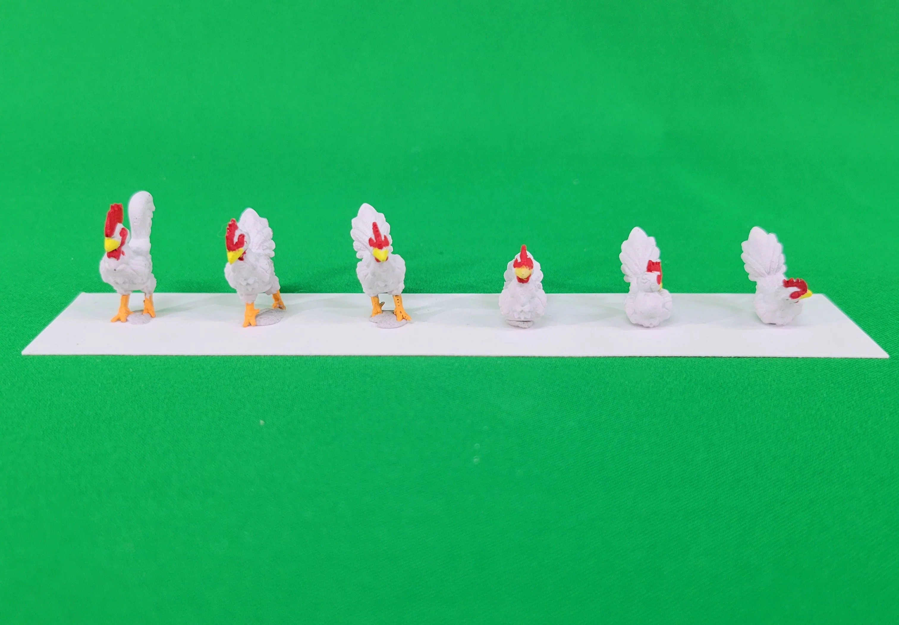 El Mutanto's 3D Workshop - O Scale Chickens (6-Pack) - Image 4