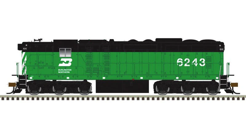 Atlas HO 10005050 - Master - Silver - SD-24 High Nose Diesel Locomotive "Burlington Northern" #6243