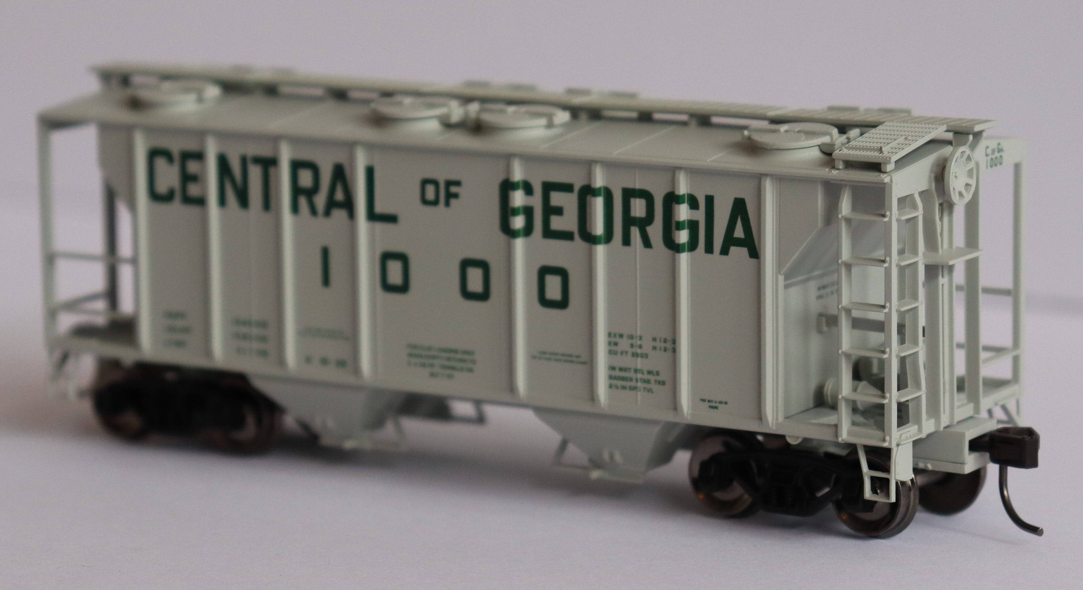 Atlas HO 20006557  - Trainman - PS-2 Covered Hopper Car "Central of Georgia" #1089 - Image 2
