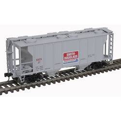Atlas HO 20006559 - Trainman - PS-2 Covered Hopper Car "SDCX" #32 - Image 3