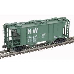 Atlas HO 20006561 - Trainman - PS-2 Covered Hopper Car "Norfolk & Western" #514385 - Image 4