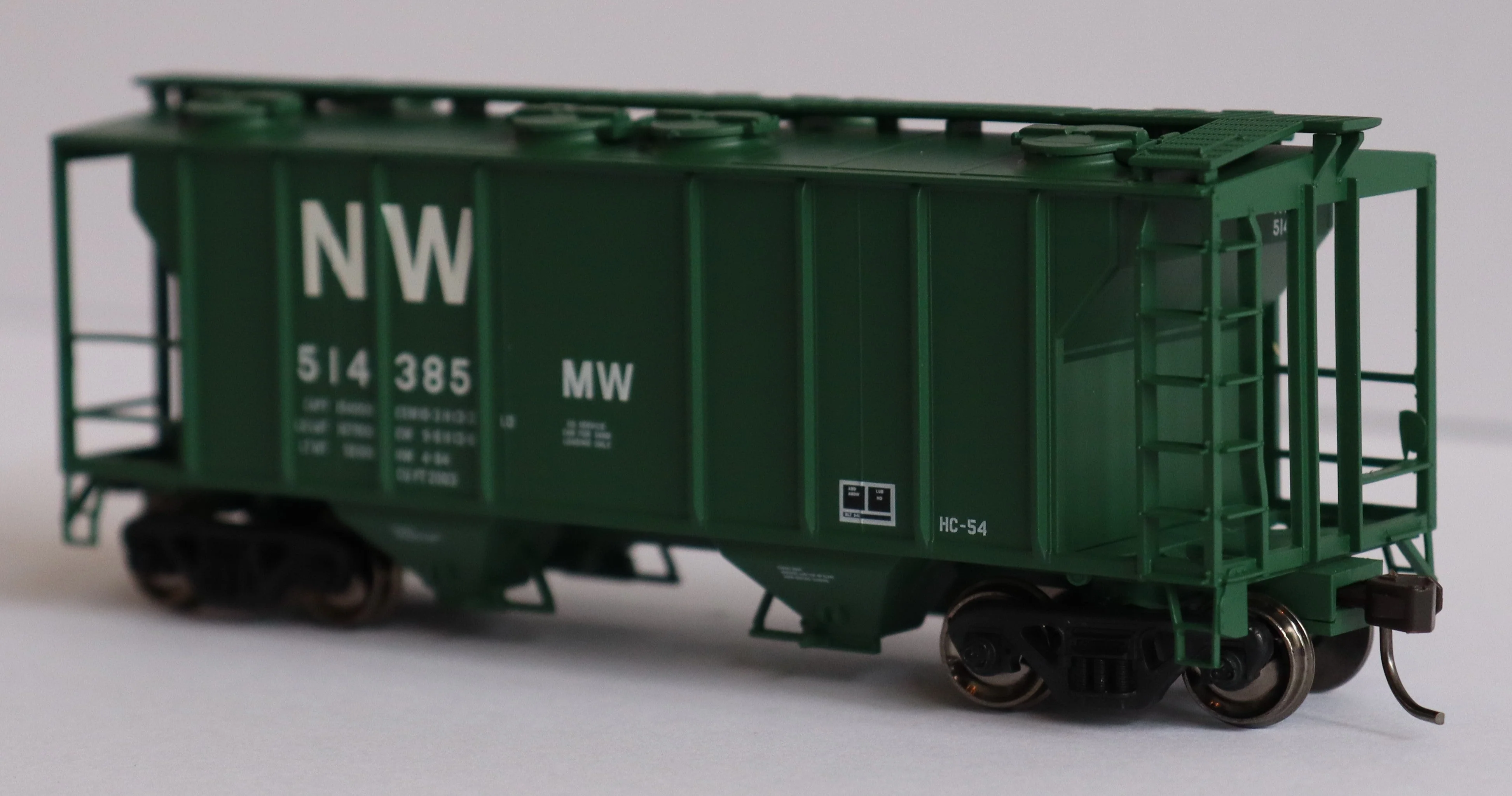 Atlas HO 20006563 - Trainman - PS-2 Covered Hopper Car "Norfolk & Western" #514405 - Image 2