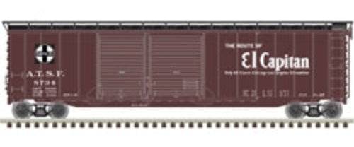 Atlas HO 20006590 - Master - 50' Postwar Double Door Boxcar "Santa Fe" #8666 (El Capitan) - Image 4