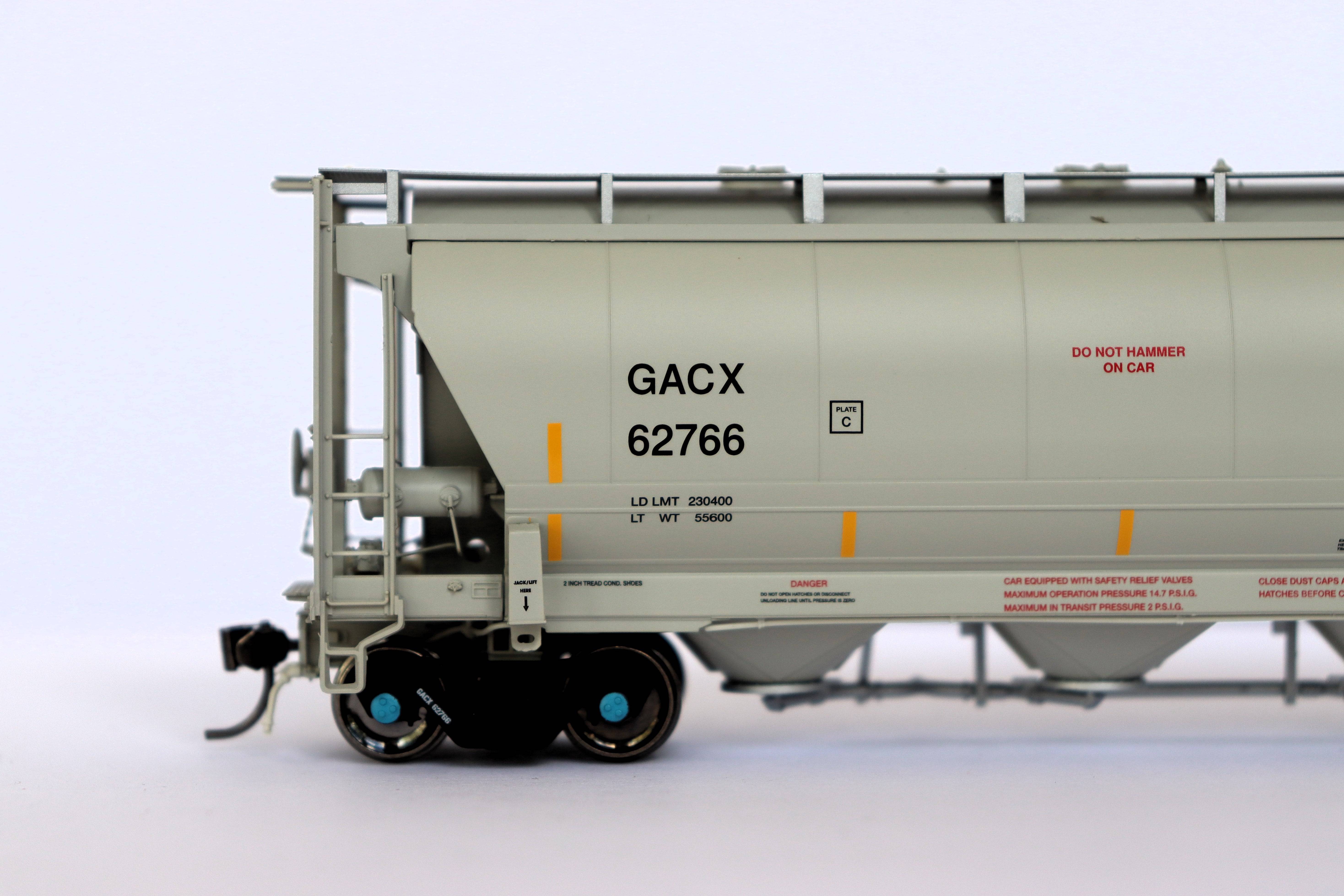 Atlas HO 20006840 - Trinity 3230 Covered Hopper Car "General American" #62772 (GACX) - Image 2