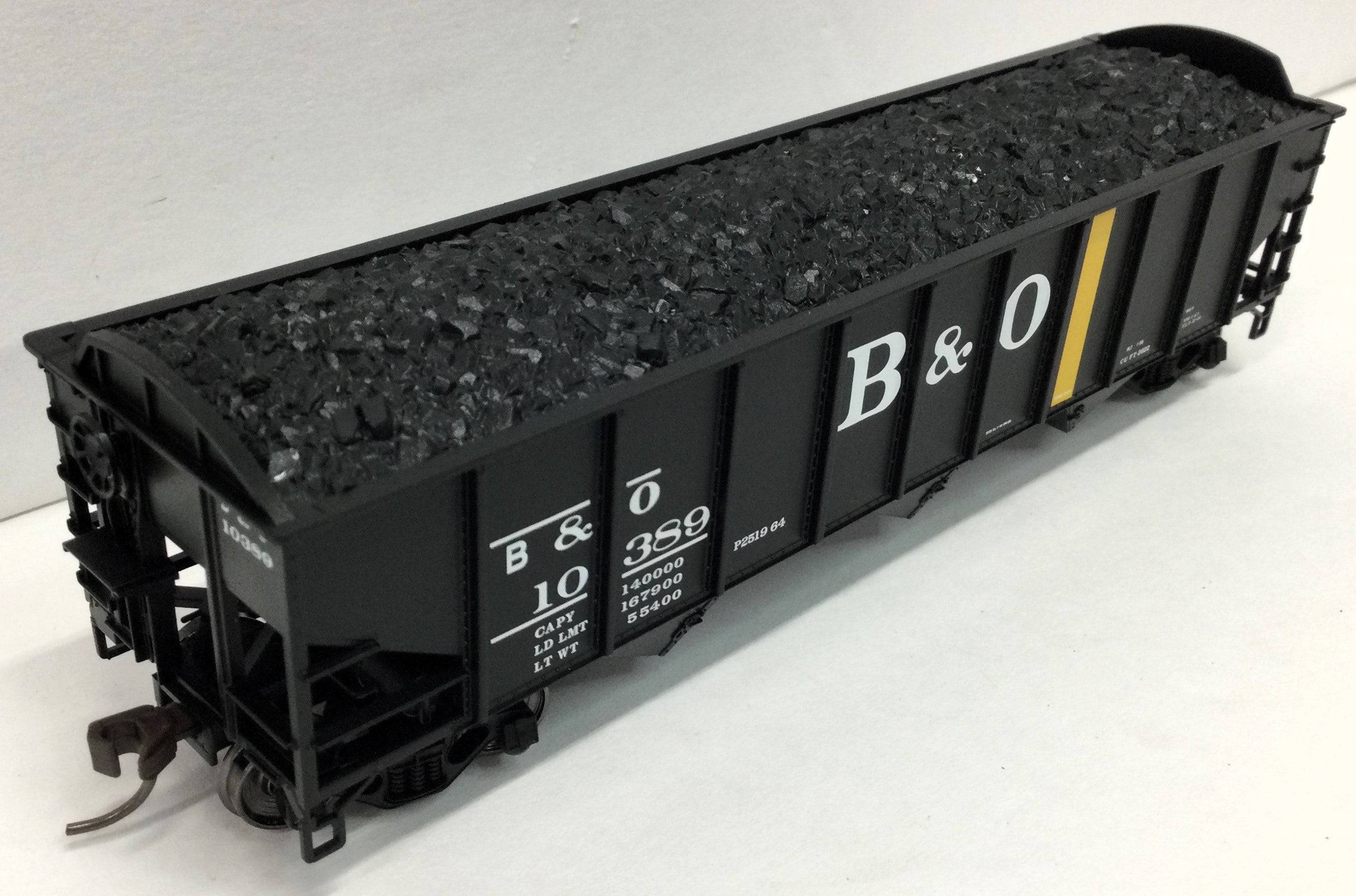 Atlas HO 20006911 Trainman 70-Ton 9-Panel Open Hopper "Baltimore & Ohio" #10389 - Image 4