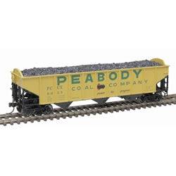 Atlas HO 20006918 Trainman 70-Ton 9-Panel Open Hopper "Peabody" #6923 - Image 4