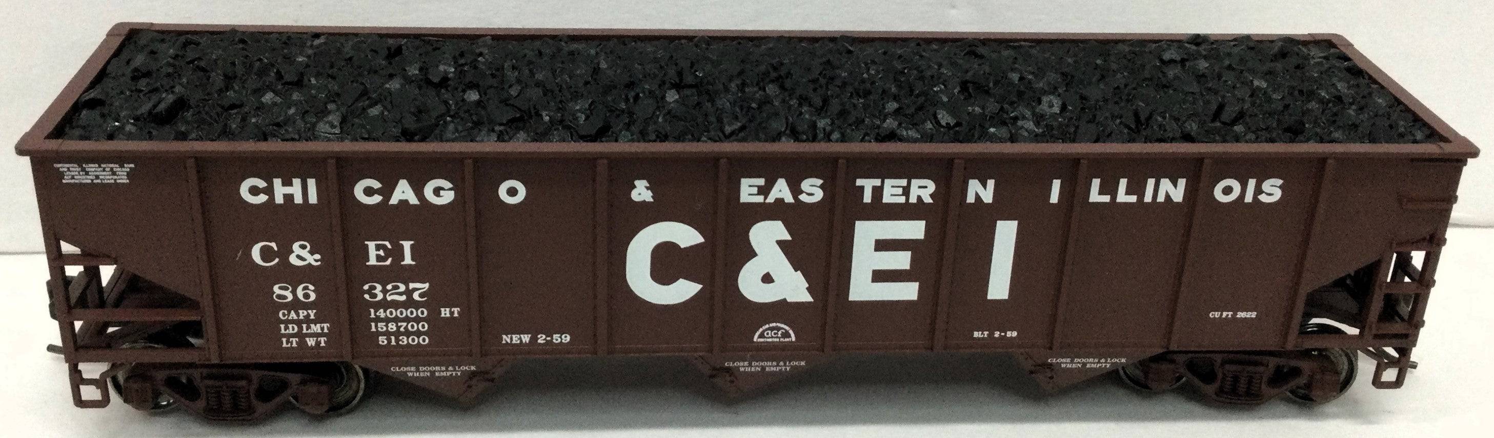 Atlas HO 20006922 Trainman 70-Ton 9-Panel Open Hopper "Chicago & Eastern Illinois" #86538