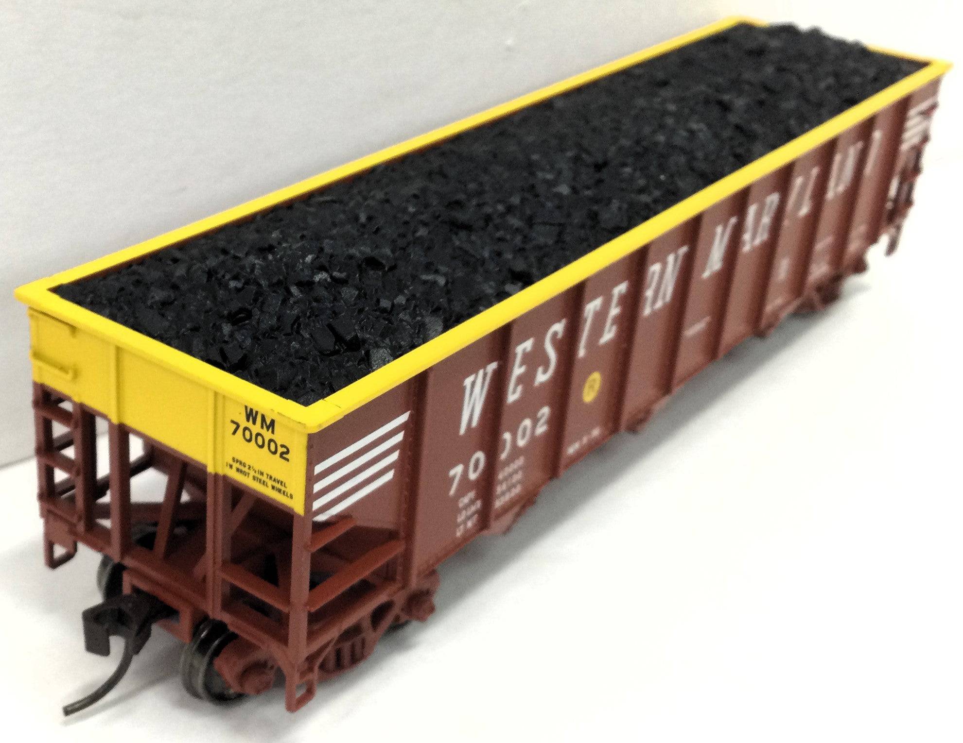 Atlas HO 20006924 Trainman 70-Ton 9-Panel Open Hopper "Western Maryland" #70506 - Image 2