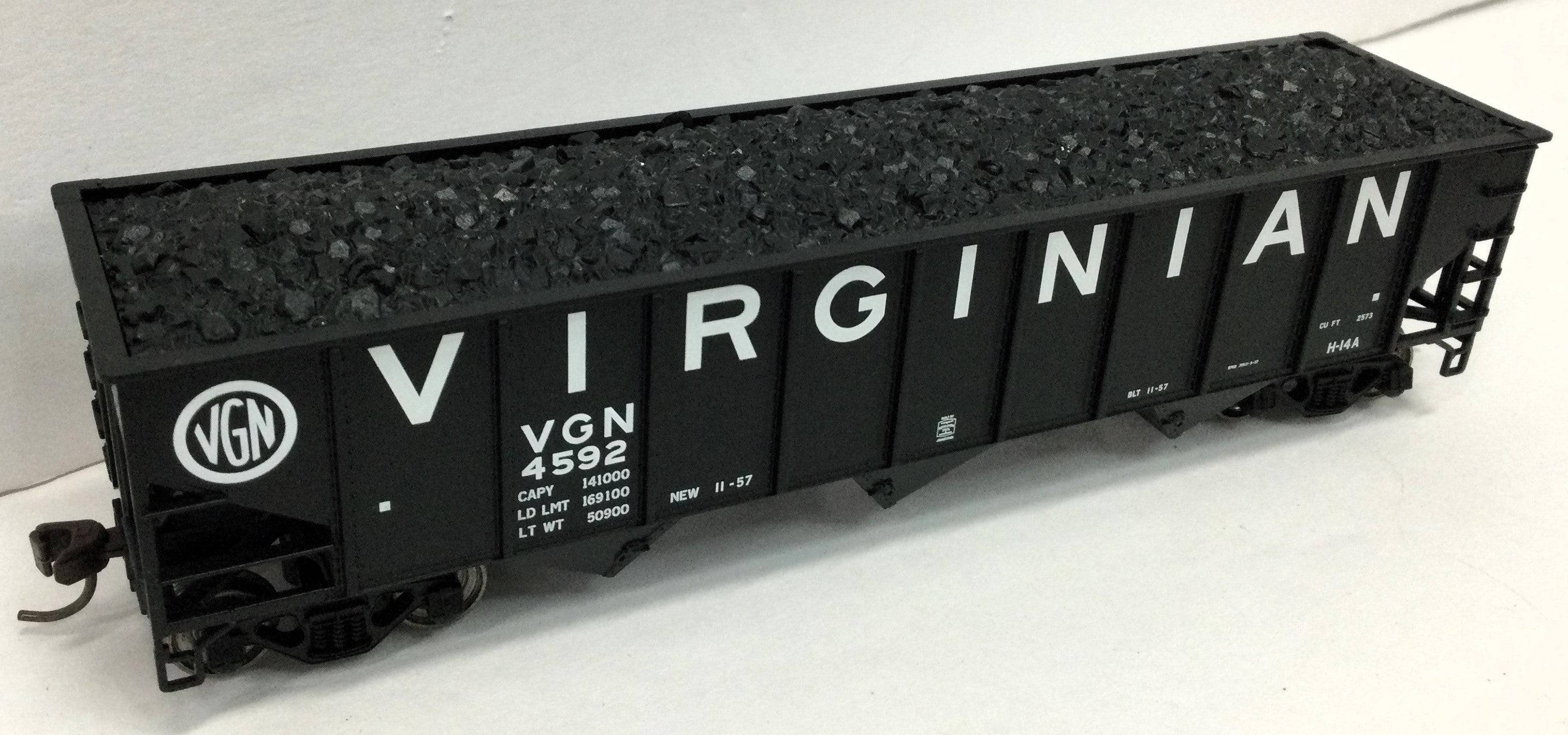 Atlas HO 20006930 Trainman 70-Ton 9-Panel Open Hopper "Virginian" #4842