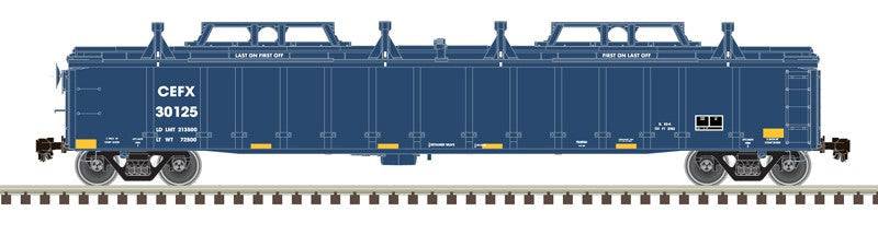 Atlas HO 20007408 - Master - Thrall Gondola Car "CEFX" (CIT Group) #30125 w/ Cover - Image 3