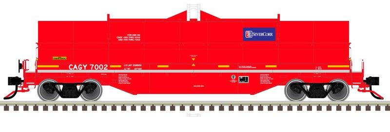 Atlas HO 20007462 - Master - 42' Coil Steel Car "CAGY" (ServerCorr) #7008 - Image 3