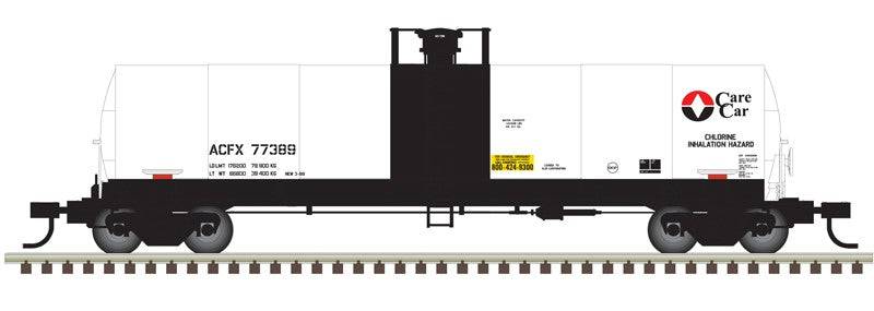 Atlas HO 20007563 - Master - 17,360 Gallon Tank Car "Olin Corp. Care Car" #77393 (ACFX) - Image 2