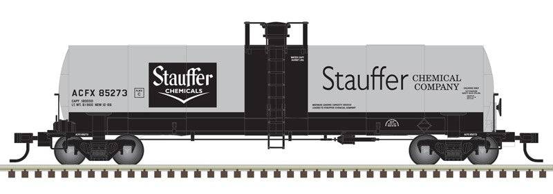 Atlas HO 20007575 - Master - 17,360 Gallon Tank Car "Stauffer Chemical" #85290 (ACFX) - Image 2