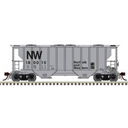 Atlas HO 20007698 - Master - Portec 3000 Covered Hopper "Norfolk & Western" #180015 - Image 4