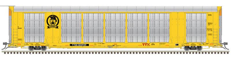 Atlas HO 20007911 - Master - Gunderson Multi-Max Auto Rack "Canadian Pacific Kansas City" #822471