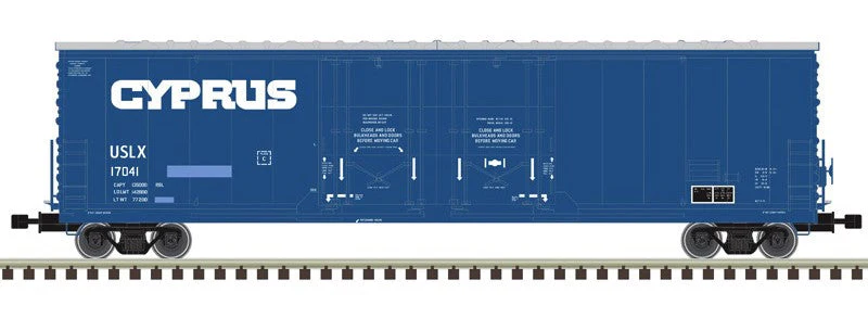 Atlas HO 20008090 - Master - 53' Evans Double Plug Door Boxcar "Cyprus" #17041 (USLX)