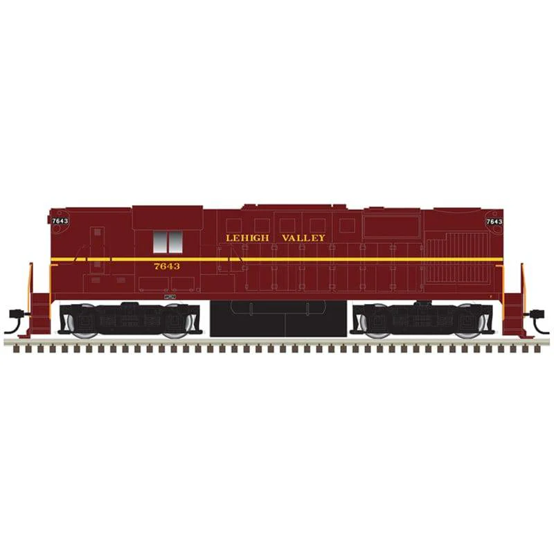 Atlas HO 10004546 - Gold Model - ALCo RS-11 Diesel Locomotive "Lehigh Valley" #7643 - Image 3