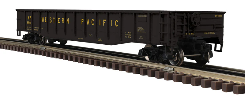 Atlas O 2002126 - Trainman - 52'6" Gondola Car "Western Pacific" - Image 3