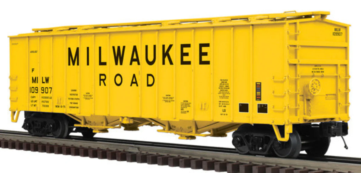 Atlas O 3001782 - Premier - 4180 Airslide Hopper Car "Milwaukee Road" - Image 3