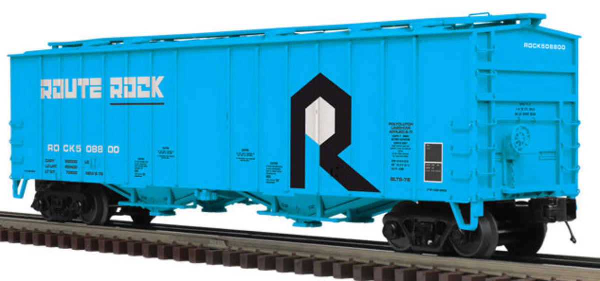Atlas O 3001784 - Premier - 4180 Airslide Hopper Car "Rock Island" - Image 3