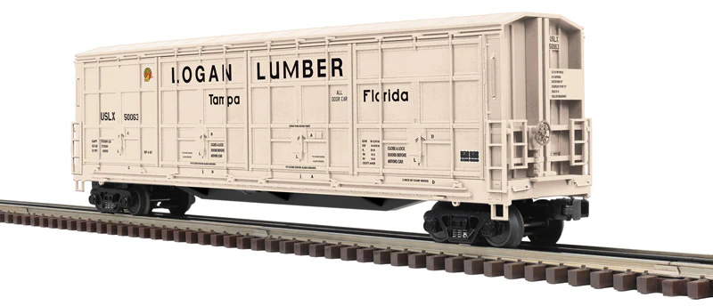 Atlas O 3001797 - Premier - 55' All Door Box Car "Logan Lumber" - Image 3