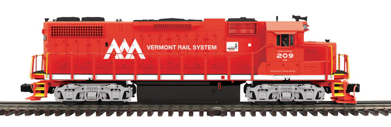Atlas O 30138353 - Premier - GP38-2 Diesel Locomotive "Vermont Railway" #208 - Image 5