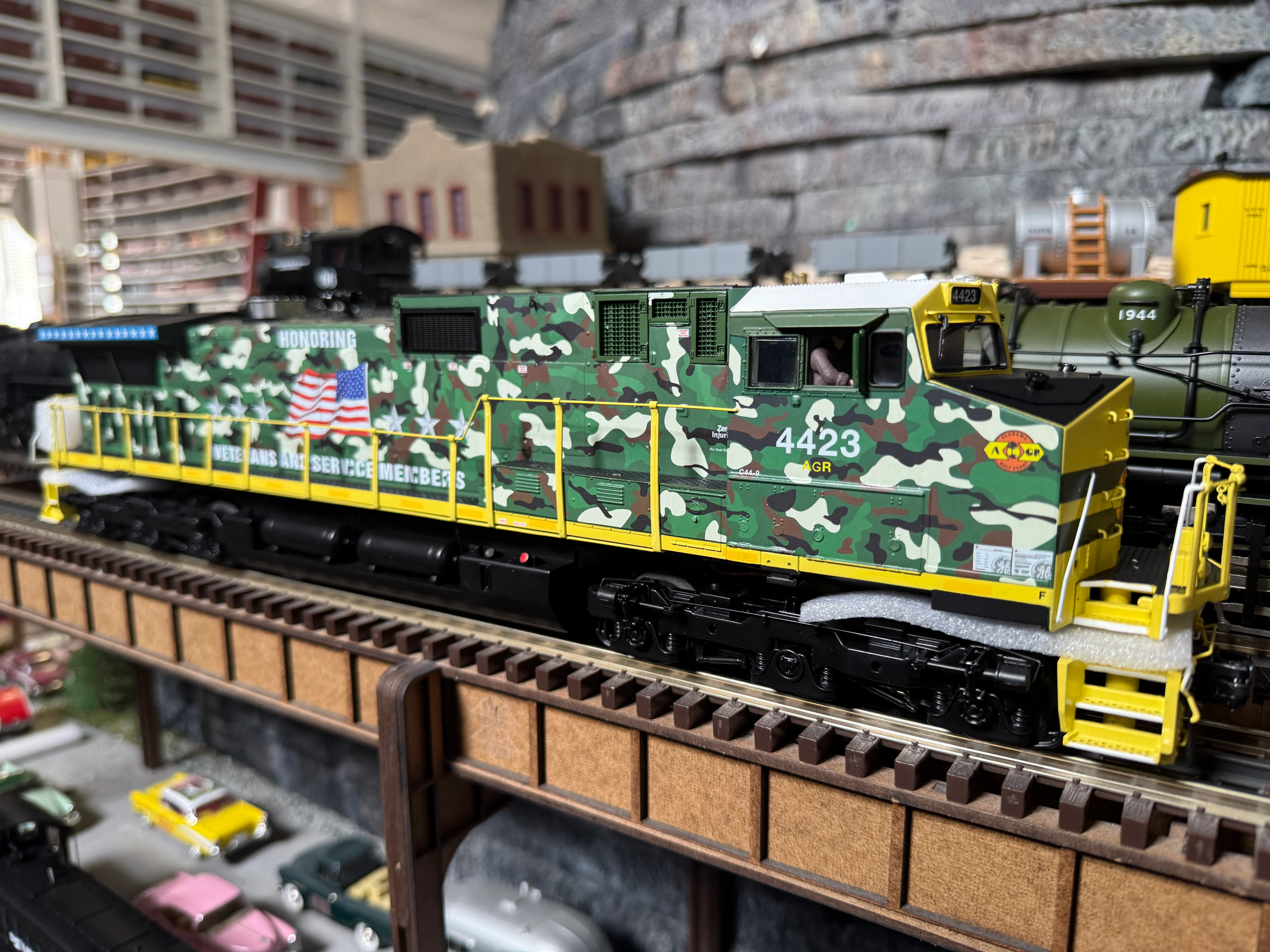 Atlas O 30138372 - Premier - C44-9W Diesel Locomotive "Alabama & Gulf Coast Railway" #4423 (Veterans Unit) - Image 2