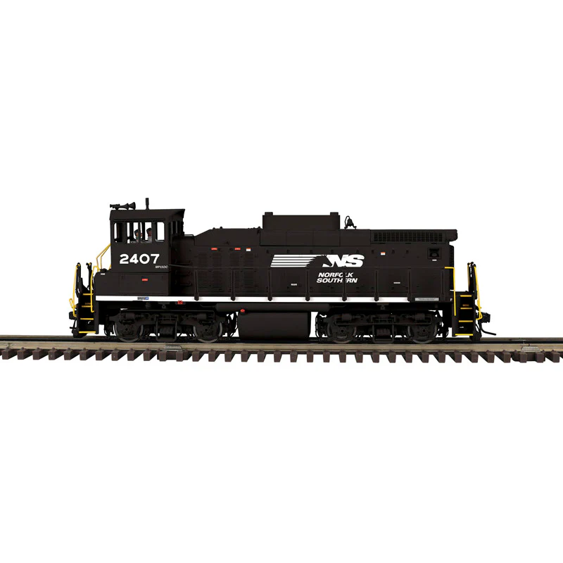 Atlas O 30138737 - Master - MP15DC Diesel Locomotive "Norfolk Southern" #2407 w/ Ditch Lights (2-Rail) Analog