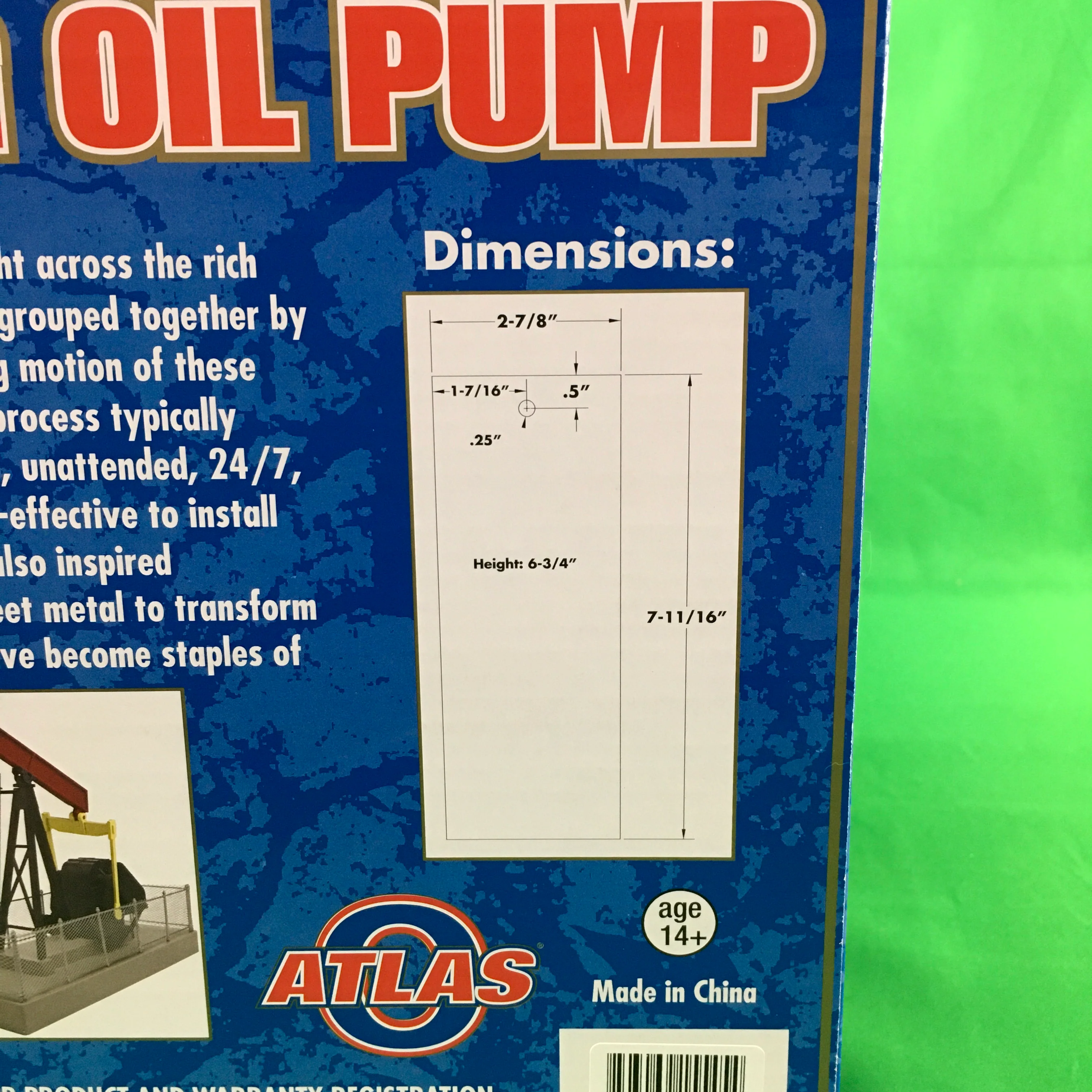 Atlas O 66906 - Operating Oil Pump (Blue/White) - Image 5