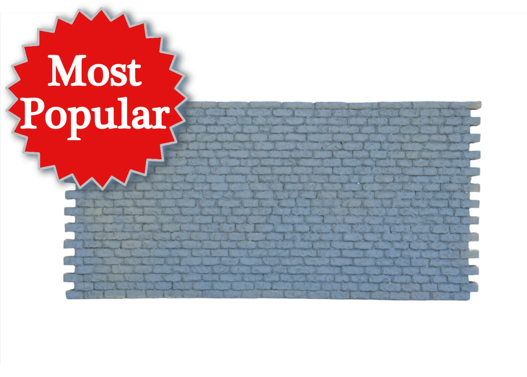 Atherton Scenics 6150 - FormTech - Flat Stone Wall