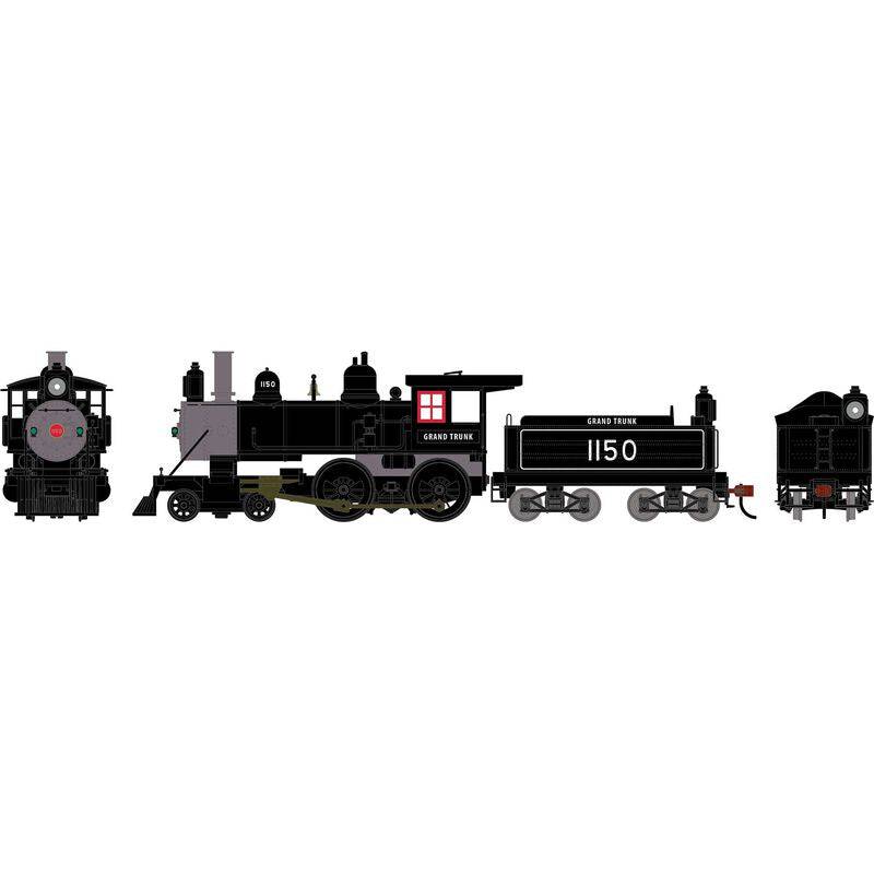 Athearn HO 2694 - 4-4-0 Steam Locomotive "Grand Trunk" #1150 (w/DCC/Sound)