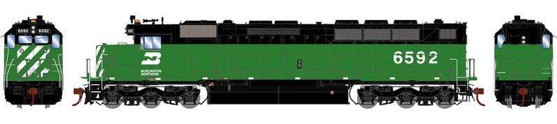 Athearn HO ATHNG-2023 - Genesis - SDP45 Locomotive w/DCC & Sound "Burlington Northern" #6592