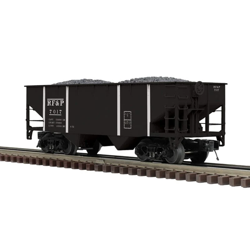 Atlas O 3001395 - Premier - 2-Bay Offset Hopper Car "Richmond, Fredericksburg & Potomac" - Image 4