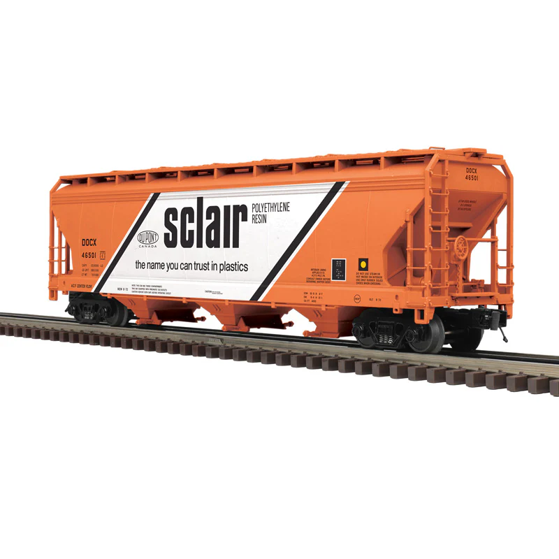 Atlas O 3001627 - Premier - ACF 3-Bay Centerflow Hopper Car "Sclair" - Image 3
